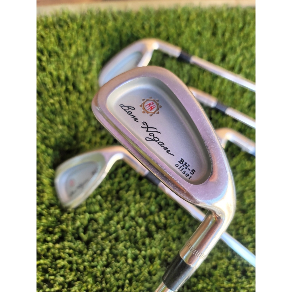 Ben Hogan BH-5 Offset Partial Set Golf Irons Apex 3 Regular Flex Steel Shafts